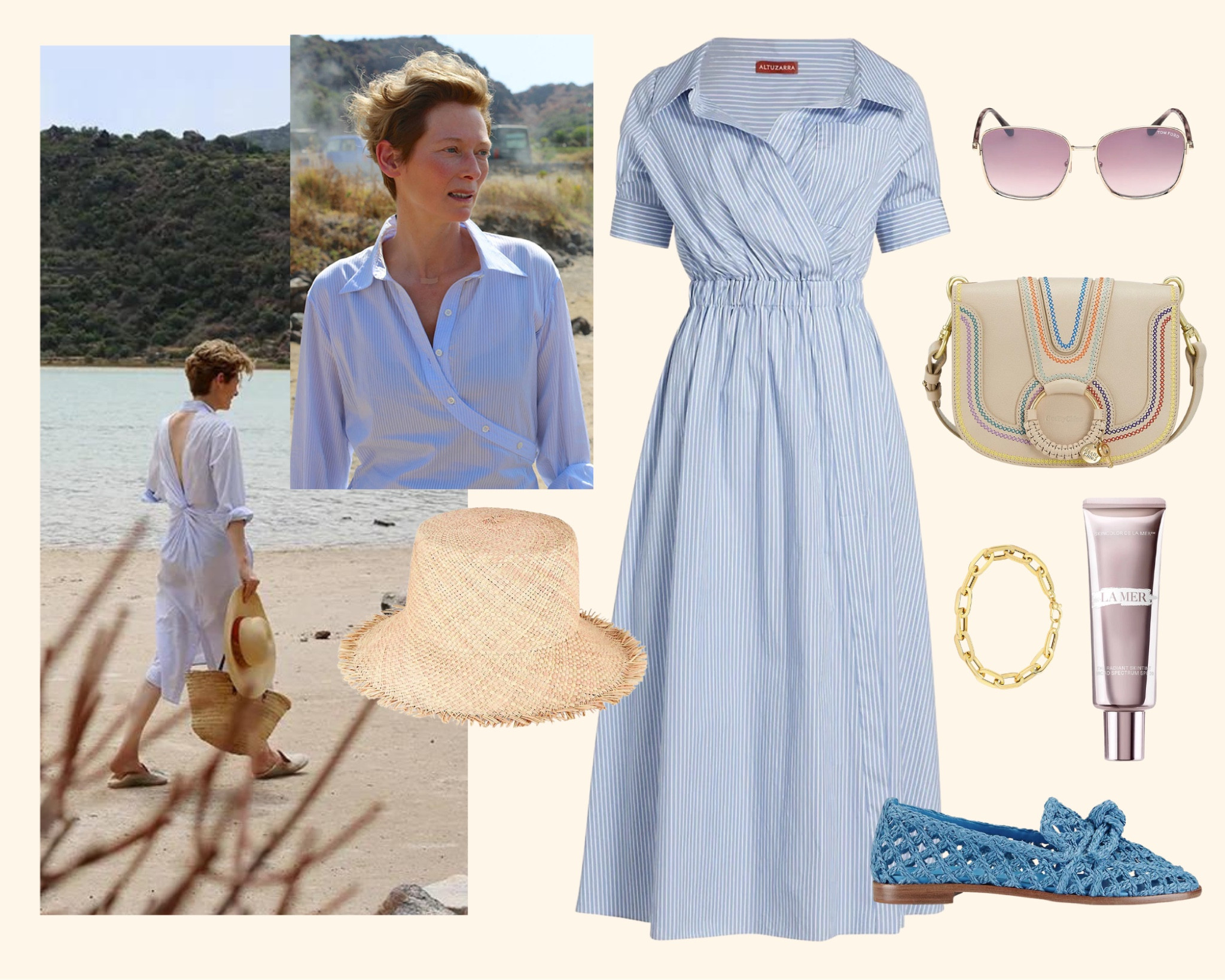 
I’m headed to Palm Beach for the first week of March and had to use Tilda Swinton in A Bigger Splash as my jumping off point for what to pack. Luckily, @Saks had the perfect dress with an almost identical neckline. I took liberty with the accessories since @saks has so many great new pieces from which to choose. Now I just need a tan! #SaksPartner


#LTKtravel #LTKSeasonal