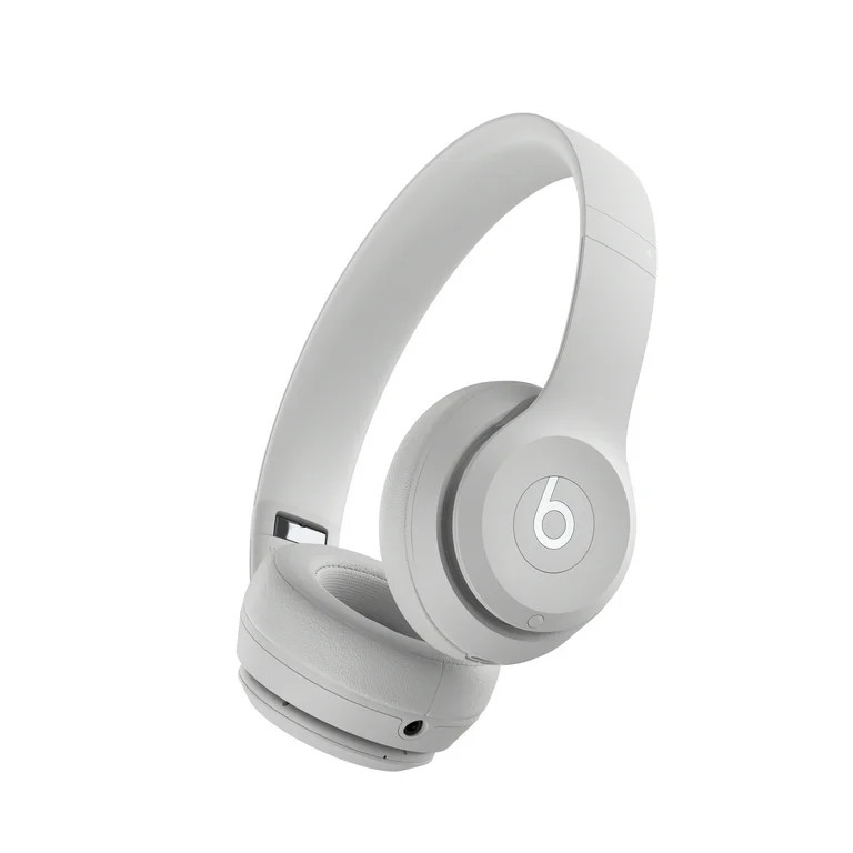 Beats Solo4 Wireless Headphones - On-Ear Wireless Headphones - Drenched Gray | Walmart (US)