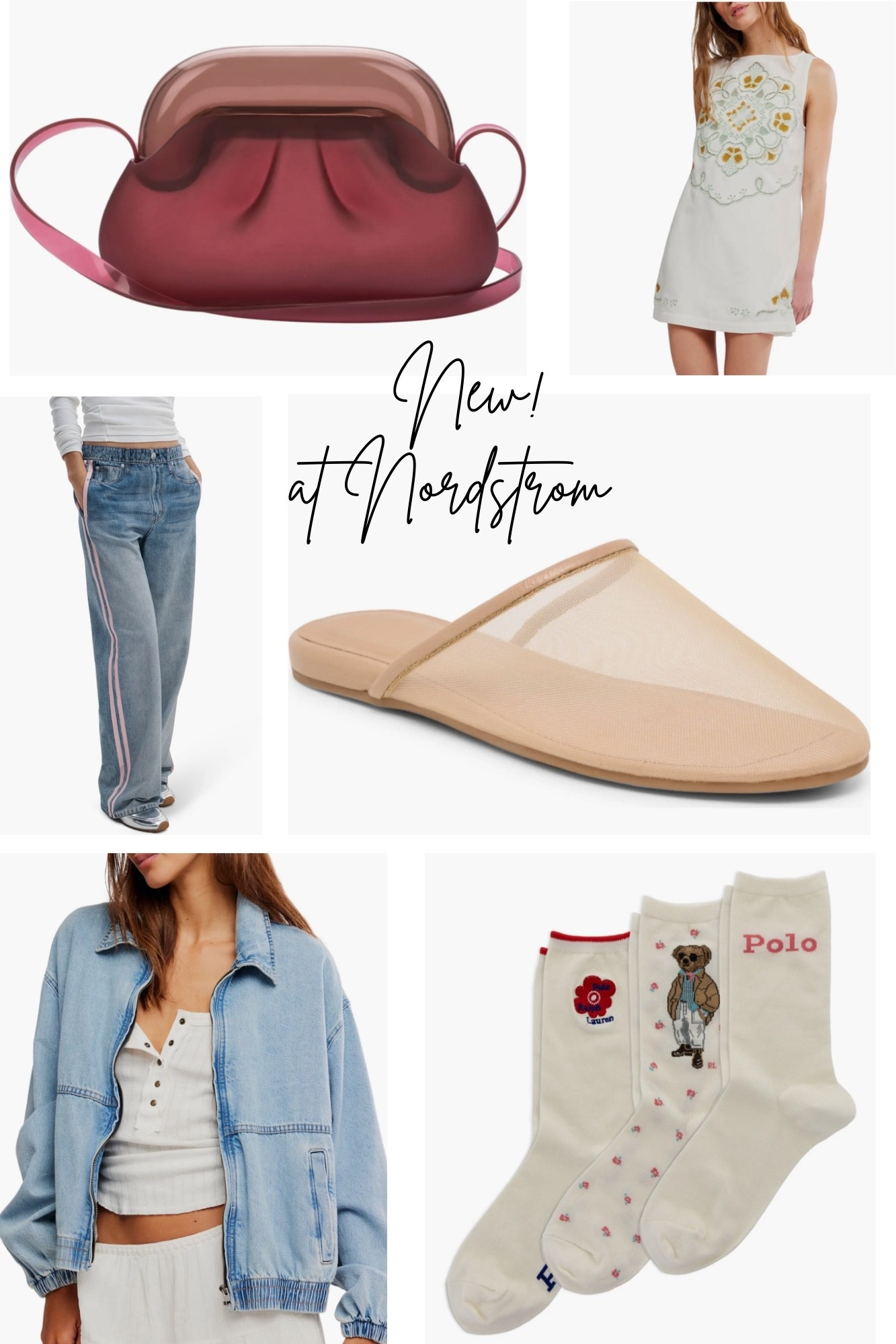 New arrivals! 
Spring arrivals, spring dress, denim jacket, spring bag, polo socks, spring shoes 

#LTKSeasonal