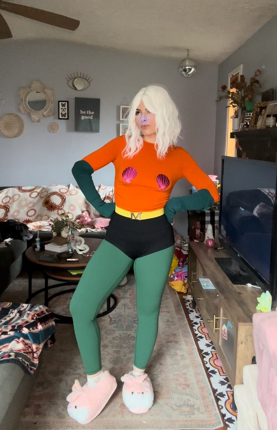 Mermaid Man reporting for duty against the forces of EVIL🫡 ✊🏻

#LTKHalloween #LTKStyleTip #LTKSeasonal