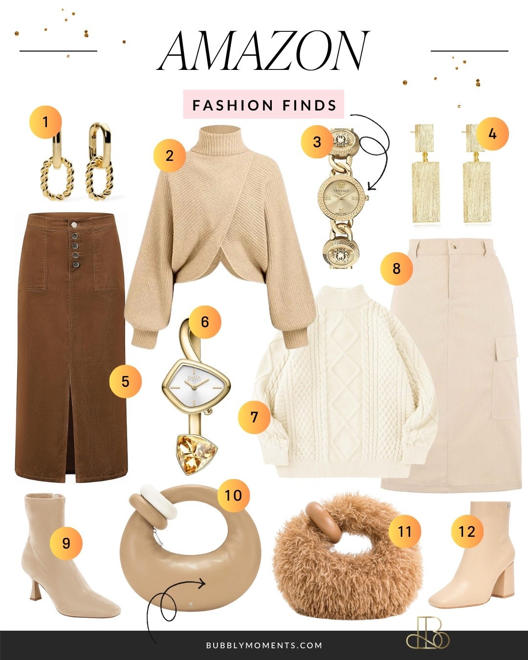 Soft colors, cozy textures, and Amazon fashion finds you’ll actually wear 💕
This edit is giving effortless chic with a feminine touch—pretty knits, flattering denim, statement jewelry, and polished accessories that elevate everyday outfits. Perfect for casual workdays, brunch dates, travel outfits, and weekend looks.

If you love Amazon fashion that feels stylish but wearable, this collage is full of versatile pieces you can dress up or down. Think soft pinks, greens, neutrals, cozy sweaters, boots, and classic bags—all easy to mix and match for endless outfit combos.

Tap to shop everything on Amazon ✨
Save this for outfit ideas, seasonal wardrobe refresh, and Amazon fashion inspiration.

#AmazonFashionFinds #AmazonOutfits #LTKFinds #LTKStyle #LTKAmazon #AmazonMustHaves #AffordableStyle #EverydayStyle #CasualChic #SoftStyle #FeminineStyle #NeutralWithColor #FallOutfits #WinterOutfits #WardrobeInspo #StyleInspo #OutfitIdeas #LTKDiscover #ShopLTK #LTKFavorites #AmazonClothing #AmazonAccessories #FashionFinds #CapsuleStyle

#LTKgrwm #LTKootd #LTKdayinmylife