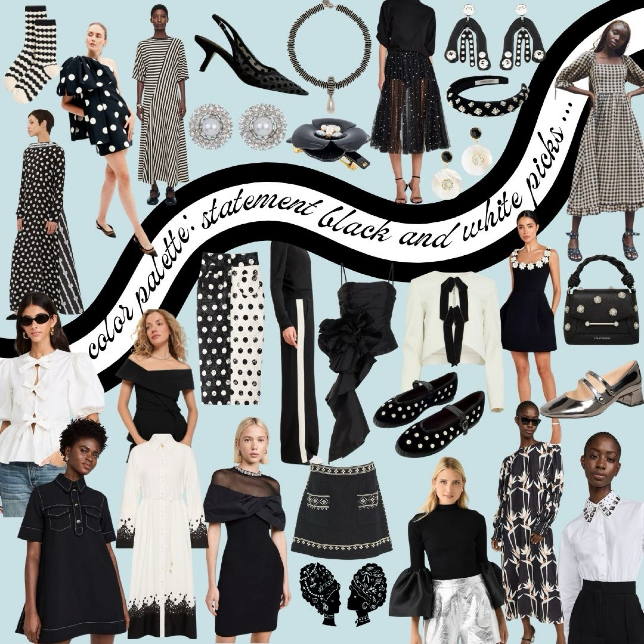 Color Palette: Statement Black and White Picks 🖤🤍🖤🤍🖤

When we’re shopping, we are drawn to statement pieces. Whether it’s a bow, embellishment, or bold print, we simply can’t resist allure of a bold look. Here are a few of our current favorite black and white pieces both for every day and special occasions.

Happy shopping! 🛍️ 

LYLAS,

Kate and Kelley

#LTKParties #LTKSeasonal #LTKStyleTip