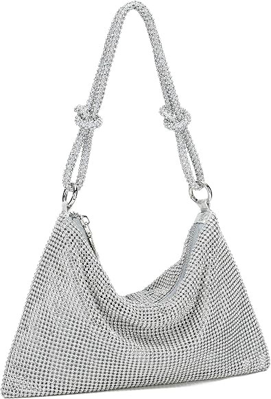 YIKOEE Glitter Rhinestone Purse Crystal Evening Clutch Bag | Amazon (CA)