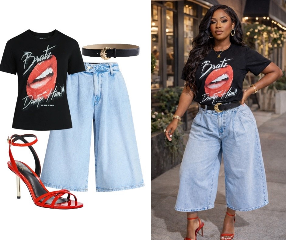 Bratz energy but make it grown 😌
Effortless, cute, and just a little attitude ❤️