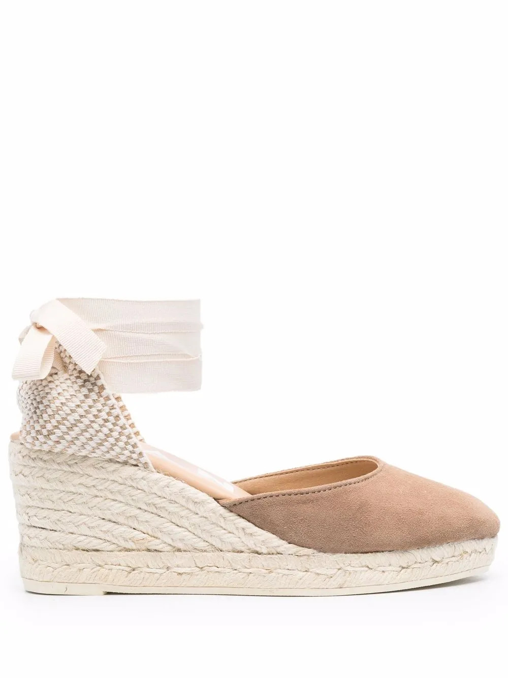 Manebi ankle-tie Espadrilles | Brown | FARFETCH UK | Farfetch Global