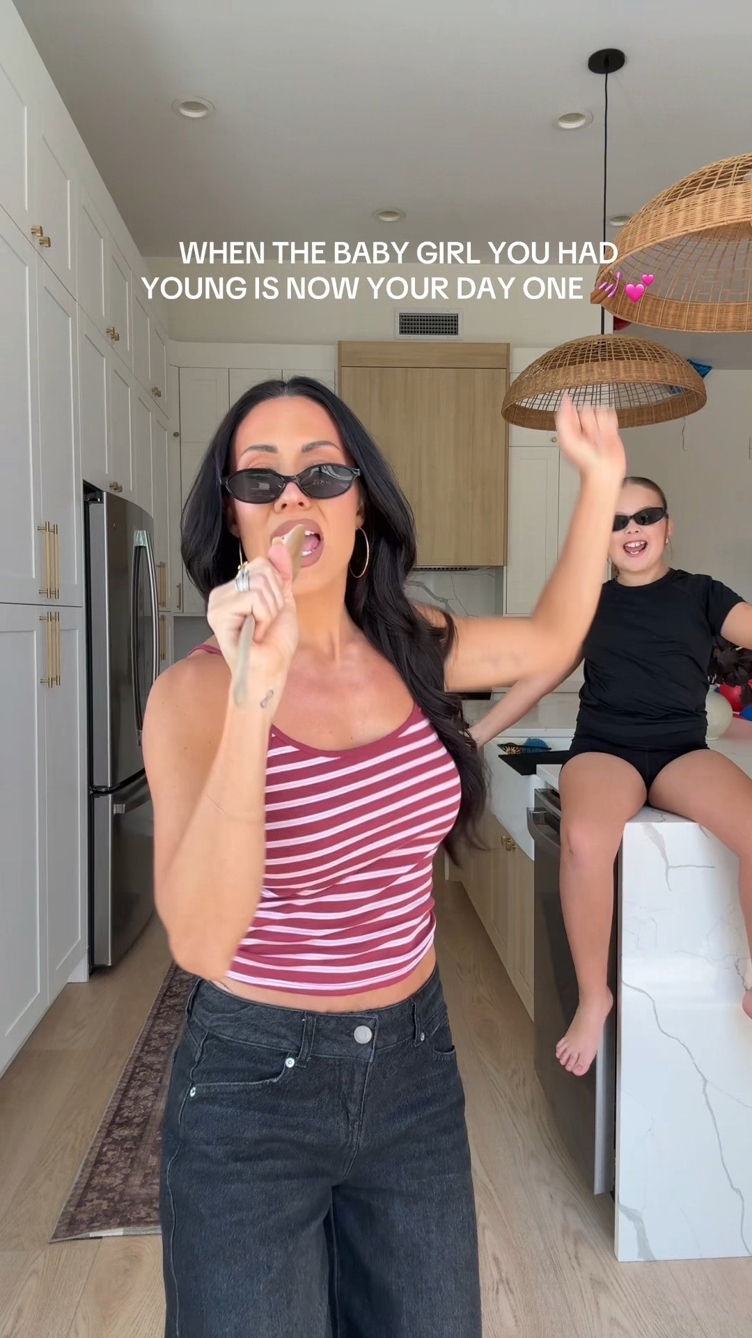 My girl!!!! Sharing my Walmart outfit from this video 
Top size XS 
Jeans Size 0

Walmart finds

#LTKootd #LTKgrwm #LTKdayinmylife