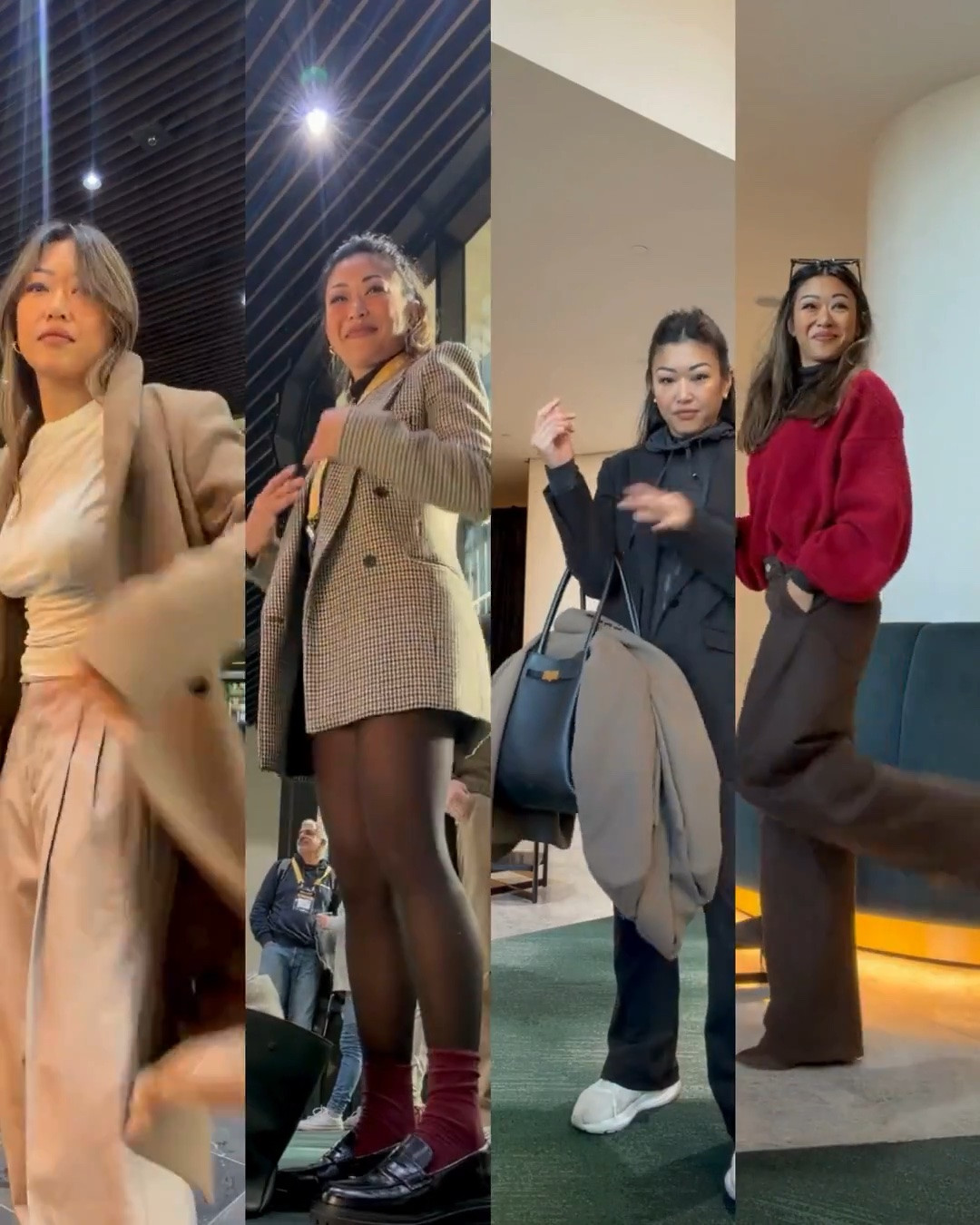 4-Day Conference Outfits

Most of the pieces are available on LTK. I've linked similar items to old pieces featured.

The red sweater is called the Andy Wool Pull Over in Garnet from IDA+s Collection. Only available in their website.

#LTKaustralia #LTKwinter #LTKworkwear