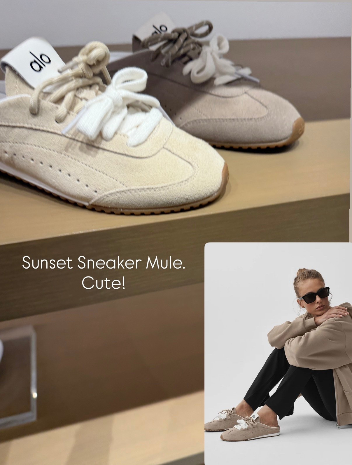 ALO sunset sneaker mule in 4 colors

#LTKOver40 #LTKActive