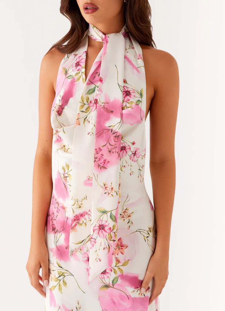 Jensen Midi Dress - Ivory Floral Print | Peppermayo (Global)