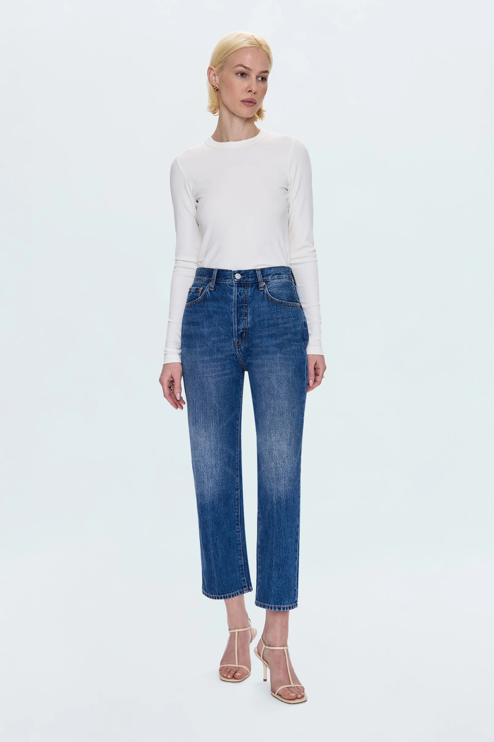 Cassie Super High Rise Straight Jean - Fairview | Pistola Denim