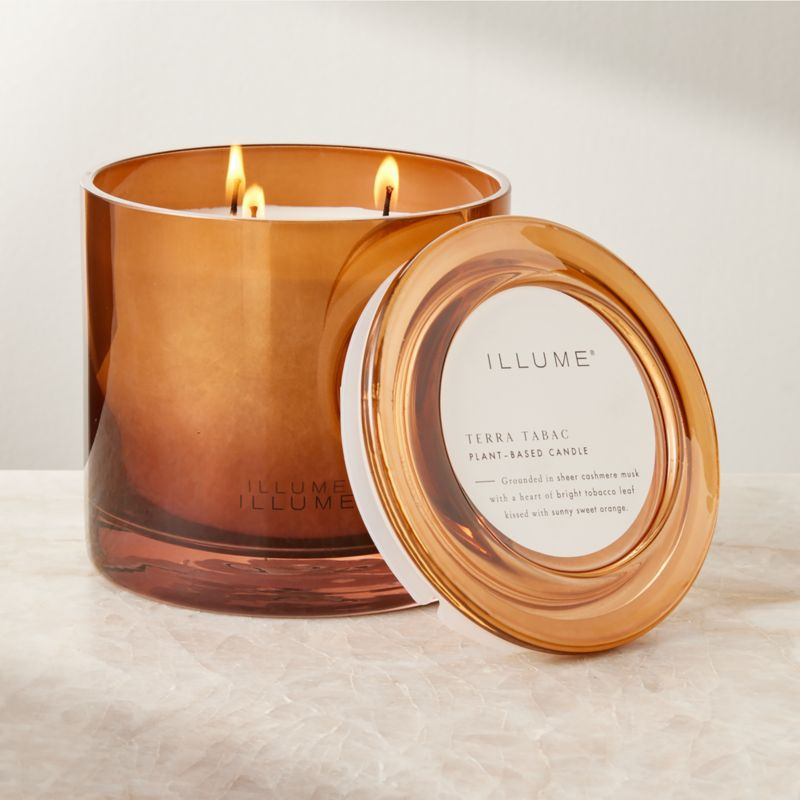 Illume Terra + Tabac Scented Candle 20.8 oz. | CB2 | CB2