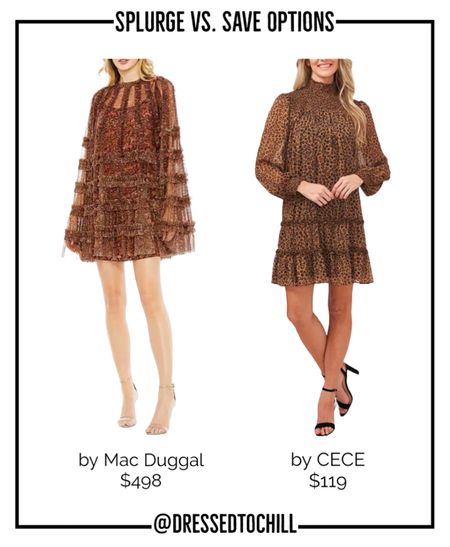 Flirty brown dresses for a fall wedding! Will you splurge on the romantic, layered dress or save with a similar style?

#LTKstyletip #LTKwedding #LTKSeasonal