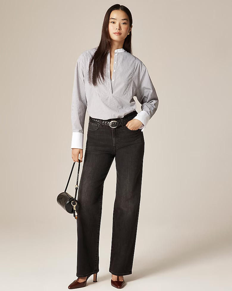 Full-length slim-wide jean | J. Crew US