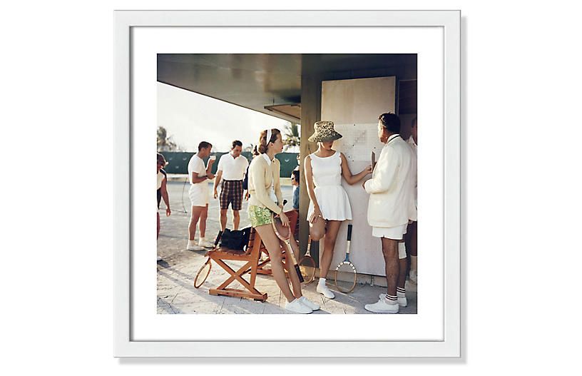 Slim Aarons, Tennis in the Bahamas | One Kings Lane