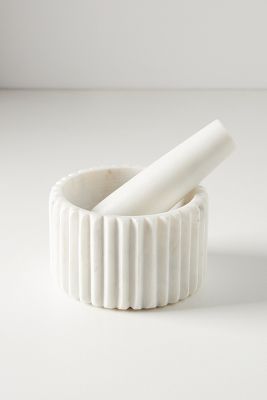 Marble Mortar and Pestle Set | Anthropologie (US)