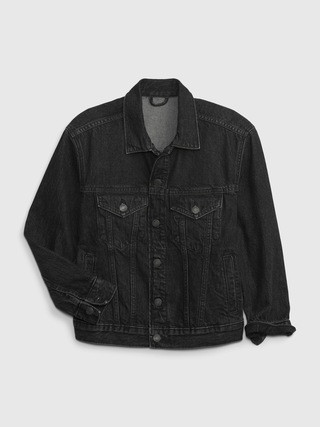 Kids Denim Icon Jacket with Washwell | Gap (US)