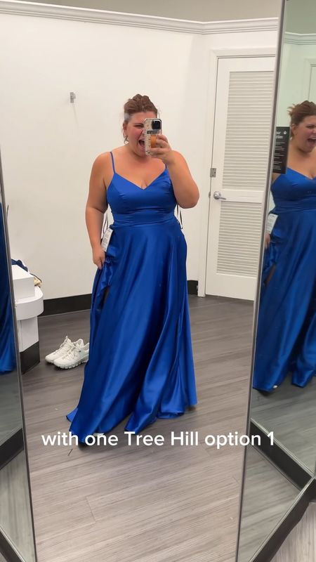 Prom dress haul 2!! Loving both of these options, they are offered in plus & fit like a dream 💙 

#LTKMidsize #LTKPlusSize #LTKWedding