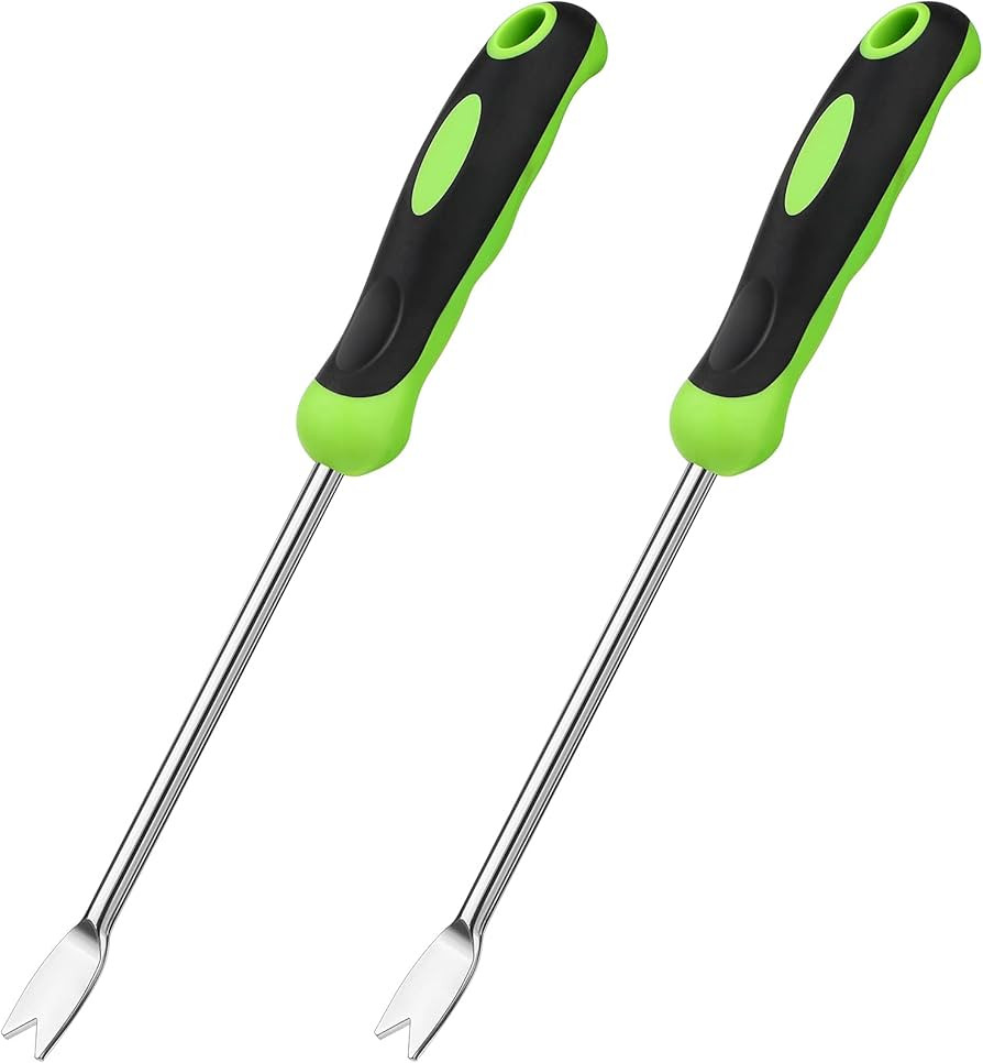 Hand Weeder Tool Garden Weeding Tool Gardening Weeder Tool with Ergonomic Handle, Stainless Steel... | Amazon (US)