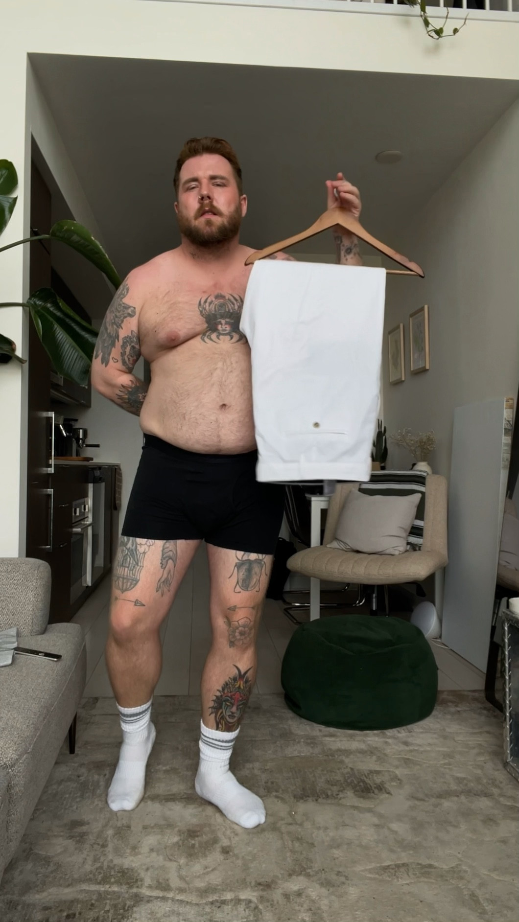 Stepping out of my comfort zone this fall to try new things. 

I went for a more fitted base undershirt and an oversized slouchier layer on top with the cardigan to balance out the relaxed fit trouser and give myself a boxier silhouette overall. 

-Pants are @dockerskhakis linked in my Amazon and LTK 
-tank is a pre-drop from @charlesmackenzieco 
-cardigan is from @kuwallatee 
-hat is from @kith  from their women’s kith & kin line 
-Loafers are @amazonca 
-rings are @clocksandcolours 

The loafer x trouser trend didn’t feel like it was for me but here’s my attempt at it with some white pants (also didn’t think they were for me) 

#ootd #grwm #bigguy #2xl #mensfashion #mensstyle #getreadywithme #outfitpost #menshair #beard #tattoos #fall #fallfashion #streetwear #loafer #whitepants #dadbods


#LTKplussize #LTKmens #LTKmidsize