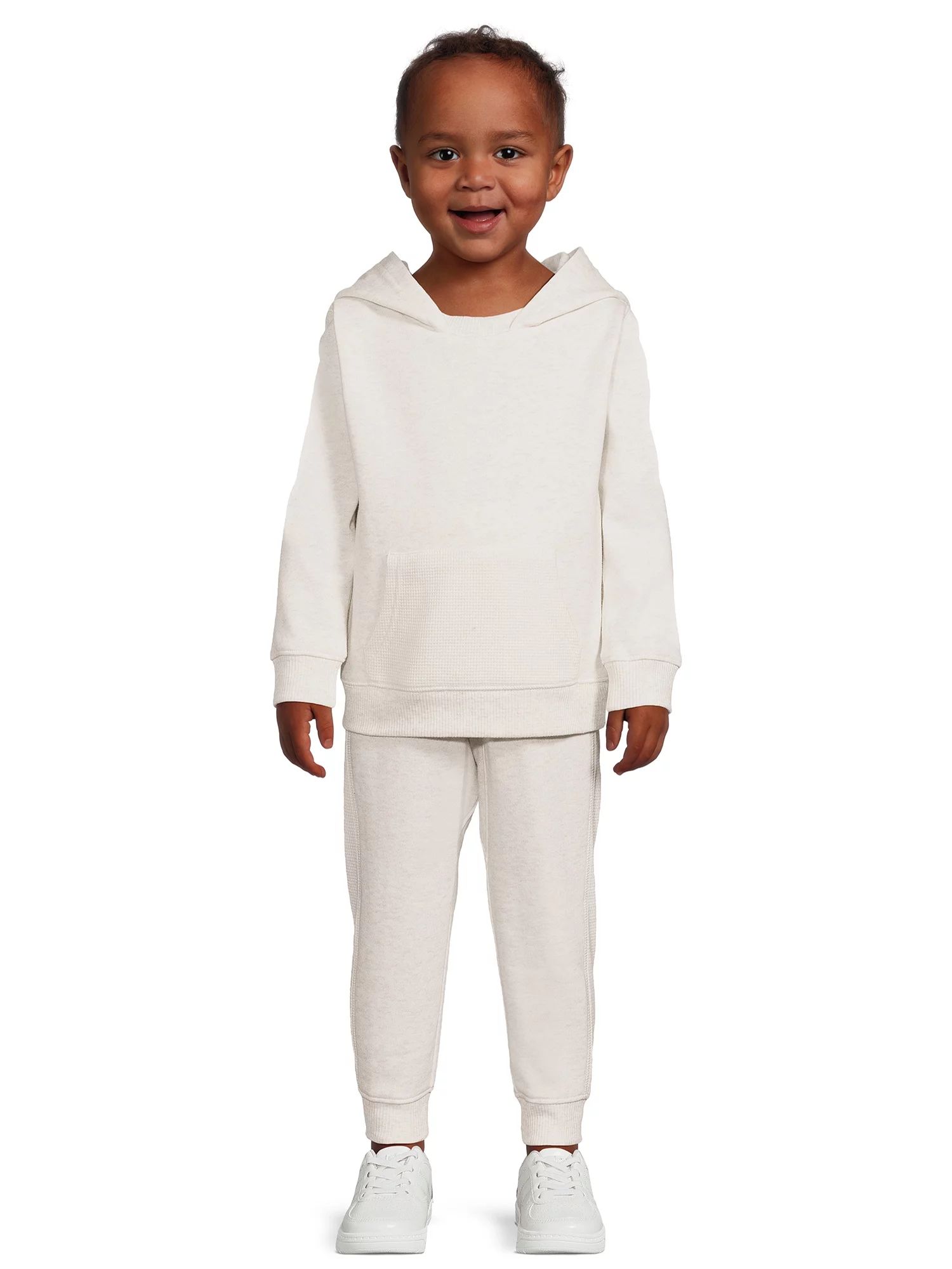 Wonder Nation Toddler Boy Hoodie and Joggers Set, 2-Piece, Sizes 12M-5T | Walmart (US)