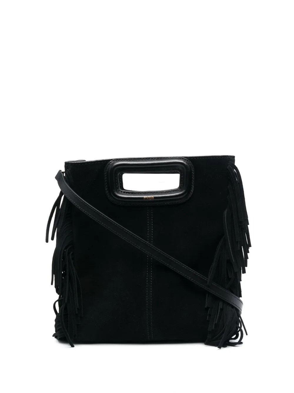 Maje M Suede Tote Bag  - Farfetch | Farfetch Global