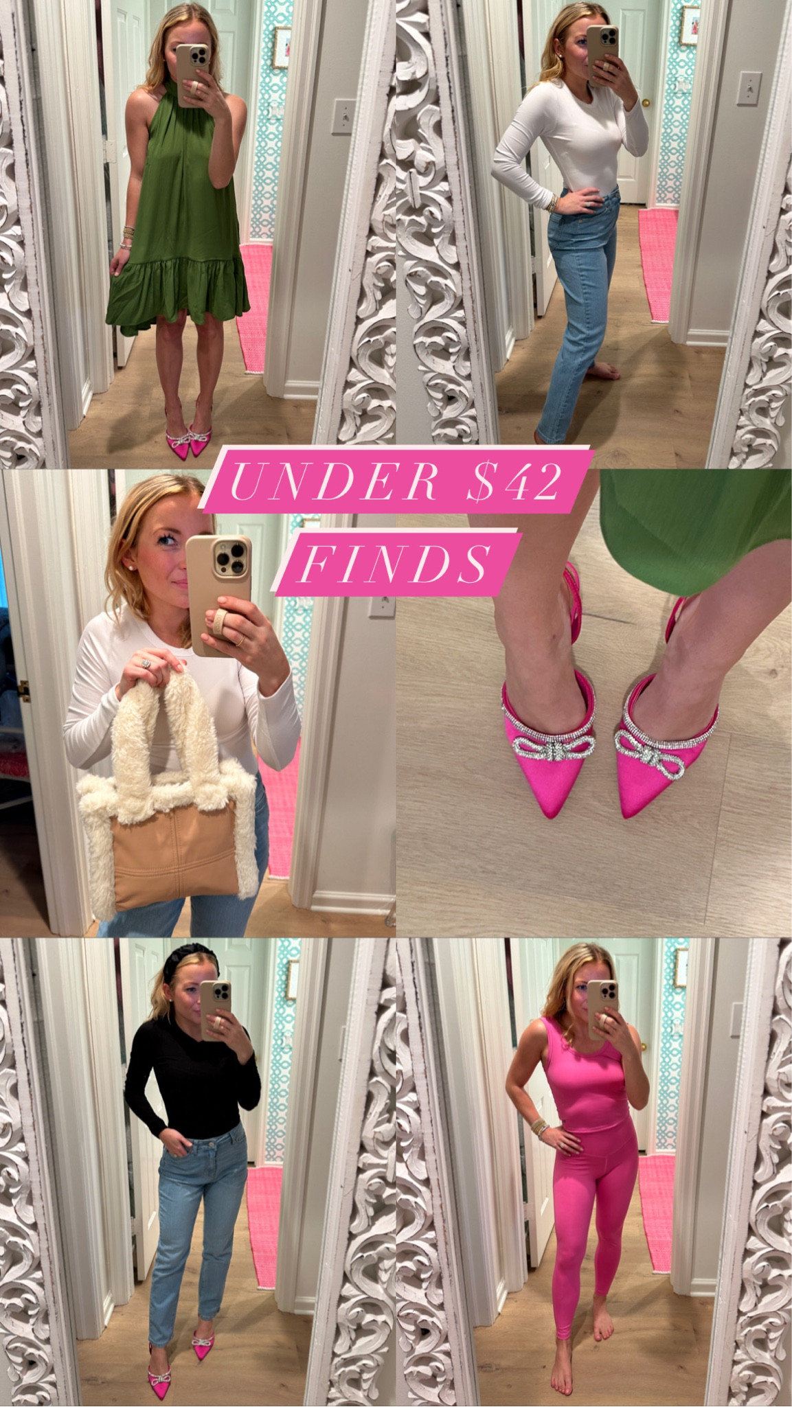 8 finds from @walmartfashion and what they look like in person… can you BELIEVE that they’re all under $42?! 🥳 

All links are on my @shop.ltk page. Size down a half size in the heels & size up one size in the leggings. Everything else runs true to size! 👏🏻

#WalmartPartner #WalmartFashion #liketkit 

#LTKunder50 #LTKCyberweek #LTKSeasonal