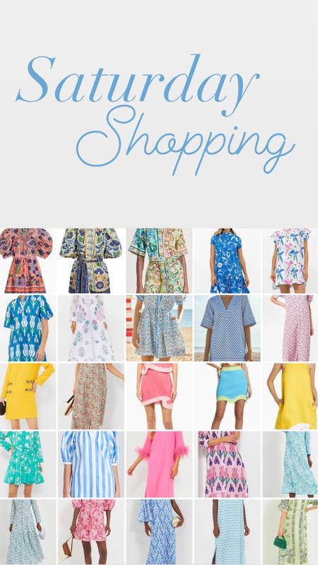 Spring dresses - Saturday shopping 