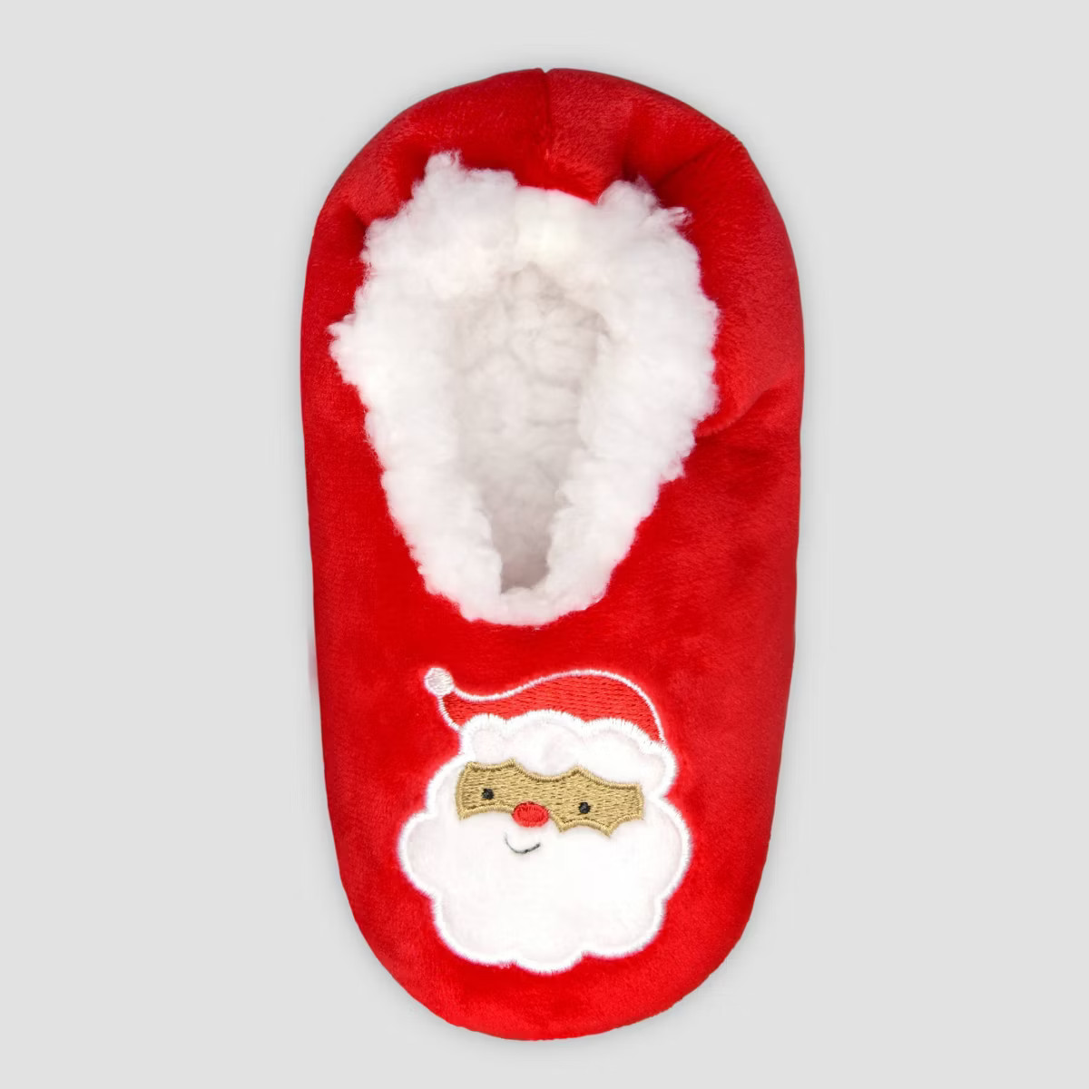 Carter's Just One You®️ Toddler Santa Slipper Socks - Dark Red 4T-5T | Target