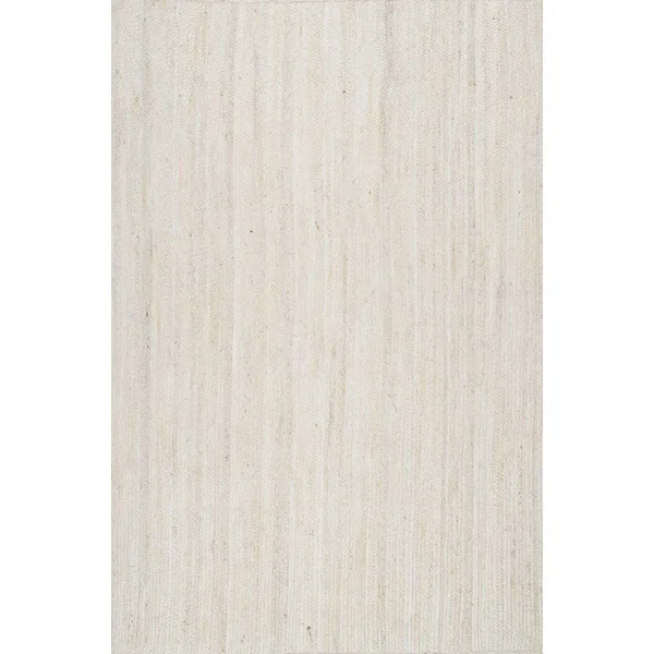 Cruise Handmade Braided Jute Area Rug in Off White | Wayfair North America