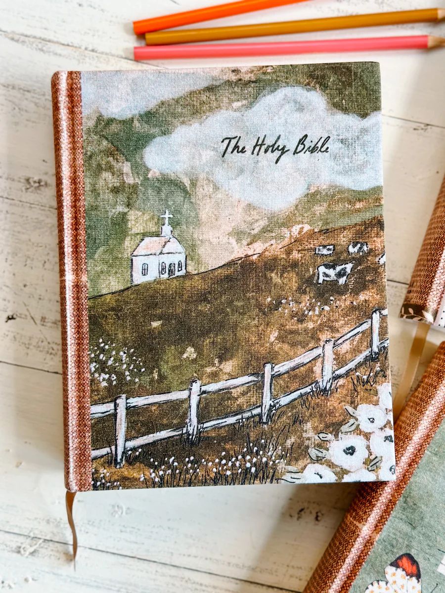 Pasture of Peace ESV Journaling Bible - designed by Christy Beasley | Kingfolk Co