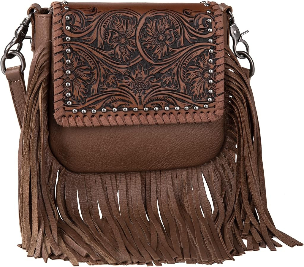 Montana West Fringe Purse Western Purses for Women Crossbody Bag | Amazon (US)