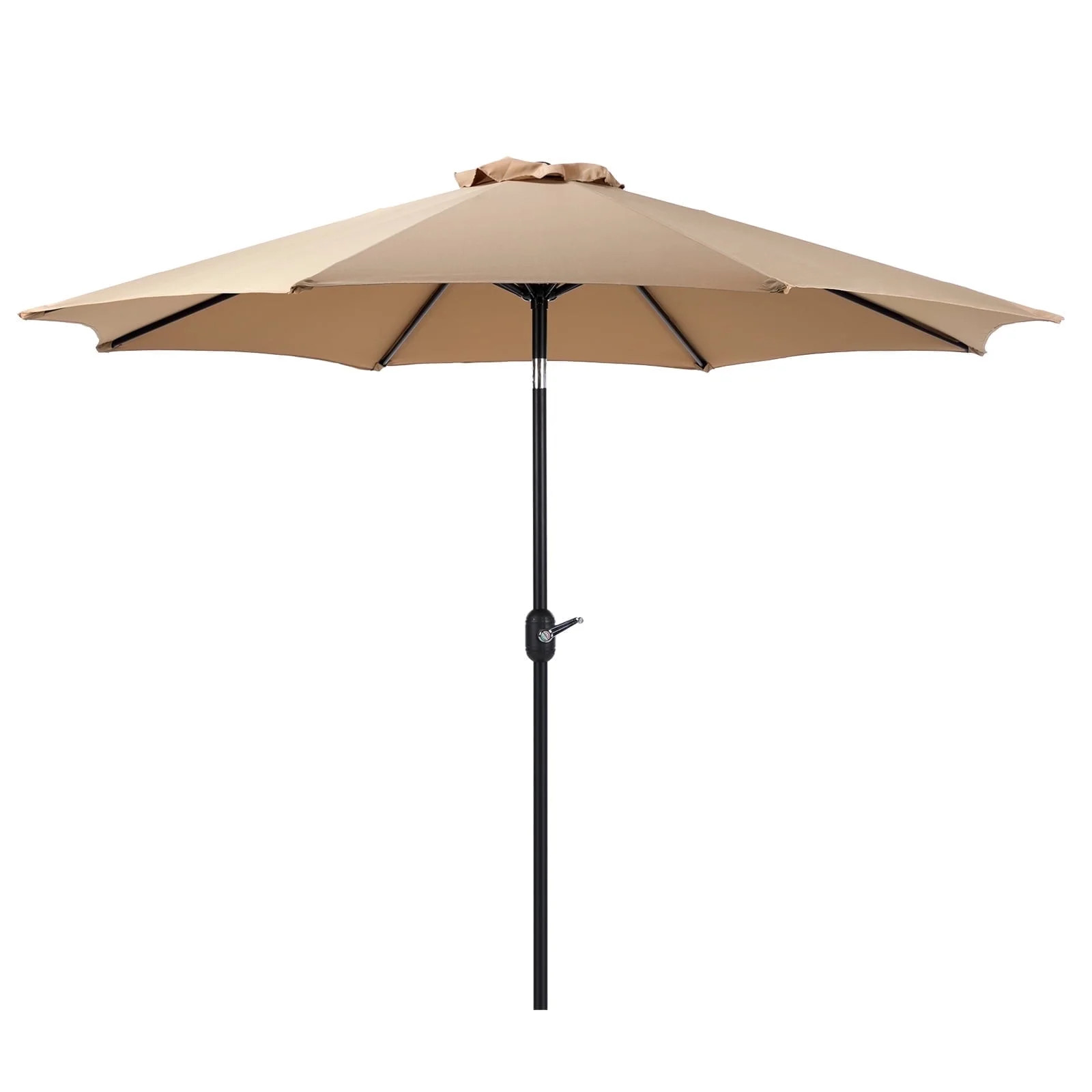 Yangming 9FT Outdoor Patio Umbrella with Push Button Tilt and Crank Handle, Market Umbrella with ... | Walmart (US)