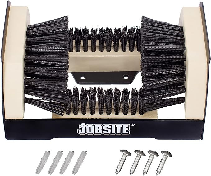 JobSite Boot Scrubber - The Original Shoe Scraper & Cleaner Brush | Amazon (US)