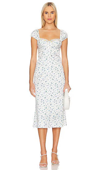 x REVOLVE Paloma Midi Slip in Blue | Revolve Clothing (Global)