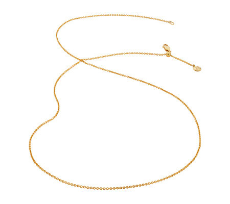 Fine Chain 24"/61cm with adjuster | Monica Vinader (Global)