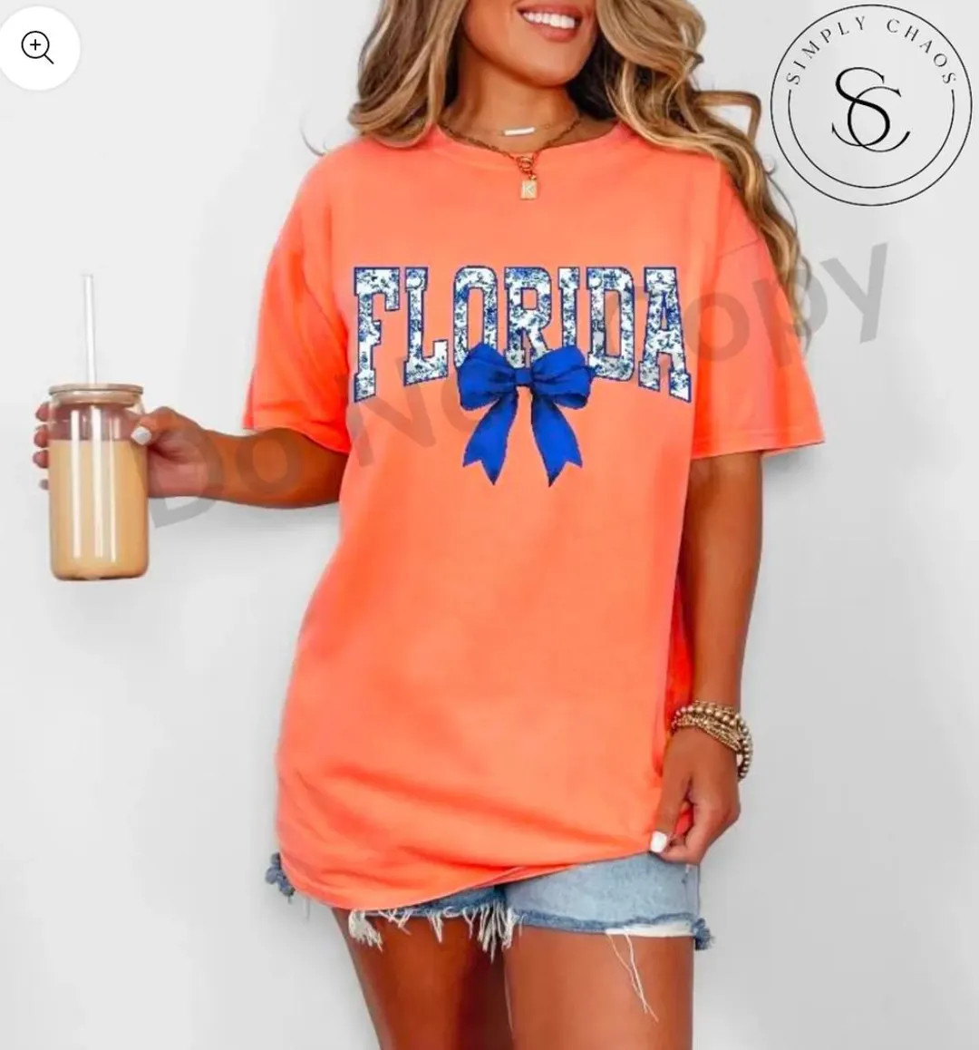 Florida, Unisex, Bella Canvas, Comfort Colors, Gators | Etsy (US)