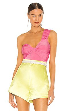 Lovers and Friends Kaela Bodysuit in Hot Pink from Revolve.com | Revolve Clothing (Global)