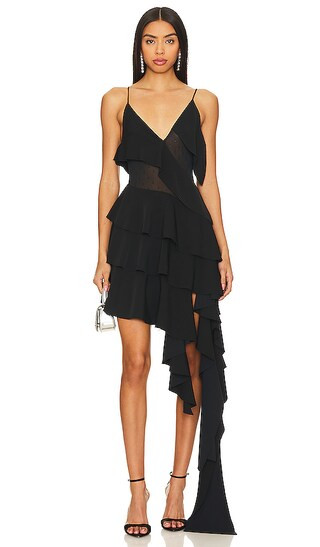 Araya Mini Dress in Black | Revolve Clothing (Global)