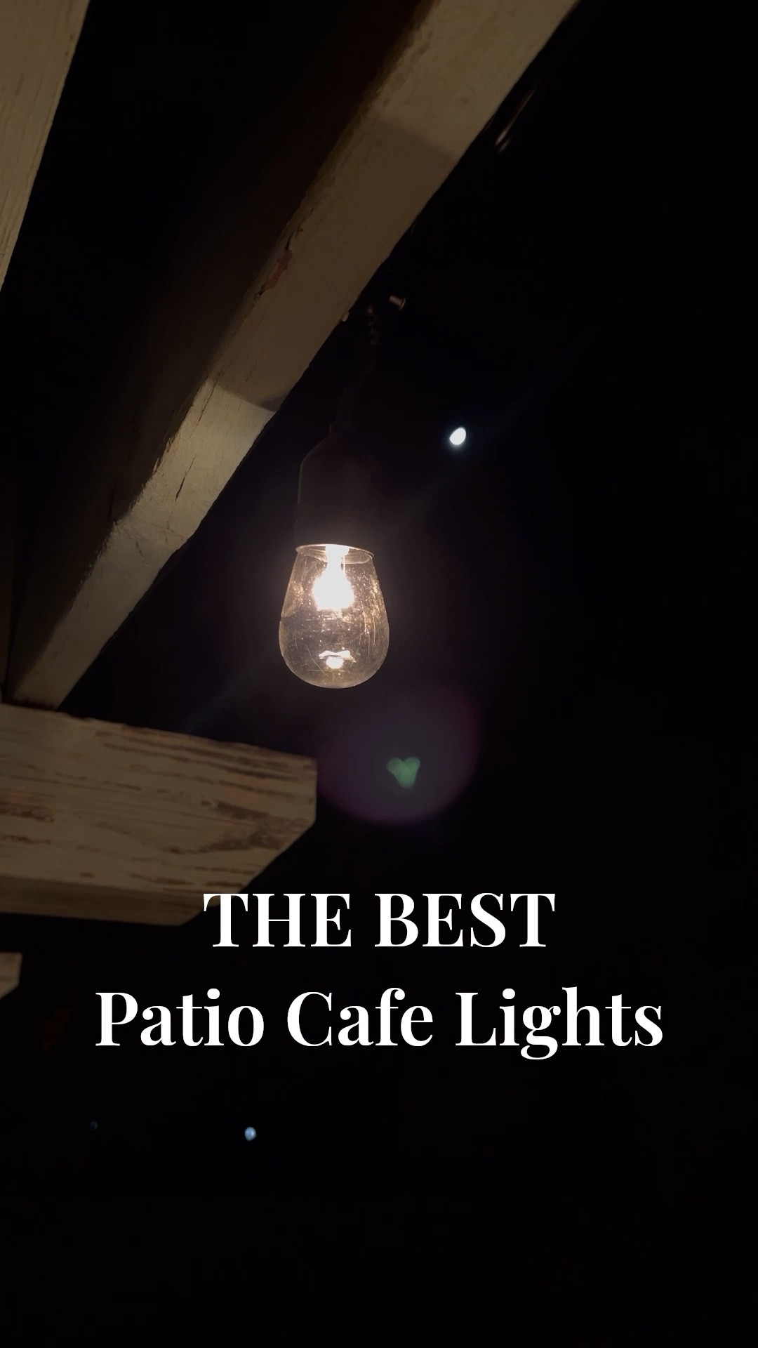We love these patio cafe lights! I’ve always dreamed of doing this to my backyard one day and these did not disappoint. Super easy to install too! 

#LTKHome