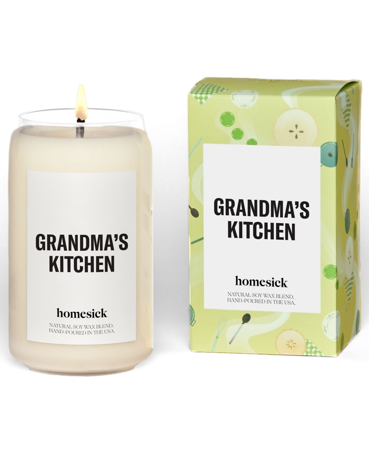 Homesick Candles Grandma's Kitchen Cinnamon Scented Candle | Macys (US)