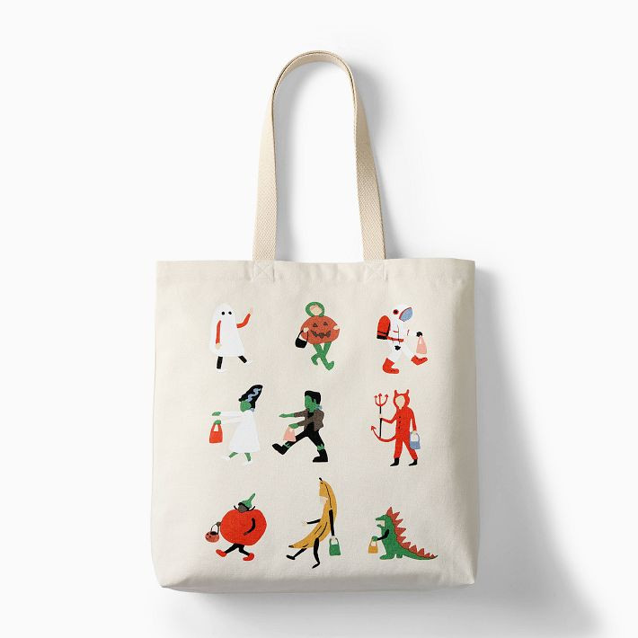 Trick-or-Treaters Canvas Tote | West Elm (US)