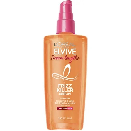L'Oreal� Paris Elvive Dream Lengths Frizz Killer Serum Leave-In 3.4 FL OZ (Pack of 6) | Walmart (US)