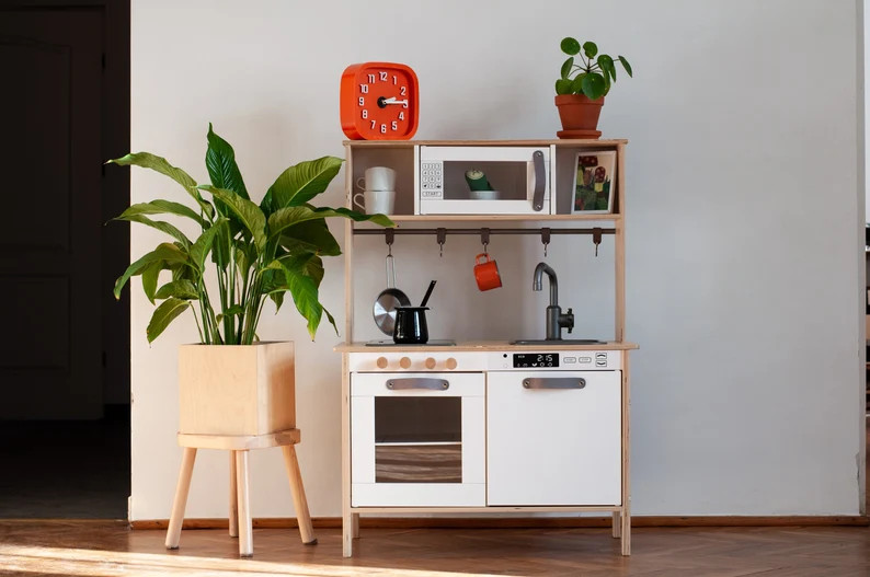 ikea duktig leather handles, ikea duktig hack, ikea duktig leather pulls, duktig leather handles,... | Etsy (US)