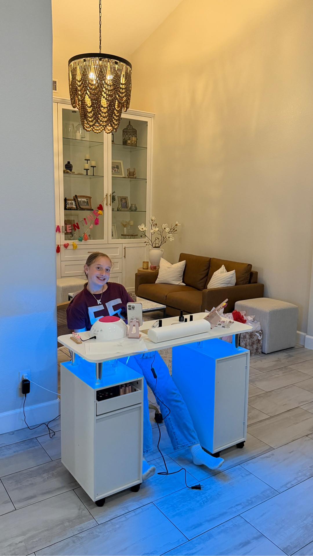 Nail desk nail light gel polish UV light lint free nail wipes beetles nail gel builder gel press on nail tips manicure 