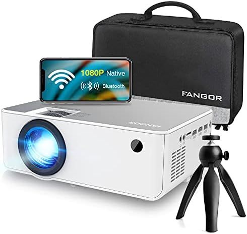 1080P HD Projector, WiFi Projector Bluetooth Projector, FANGOR 230" Portable Movie Projector with... | Amazon (US)