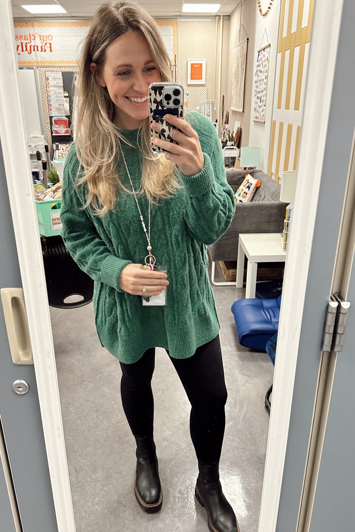 Sweater staple for the winter! Wearing a size medium & on sale! 

#LTKWorkwear #LTKCyberWeek #LTKFindsUnder50