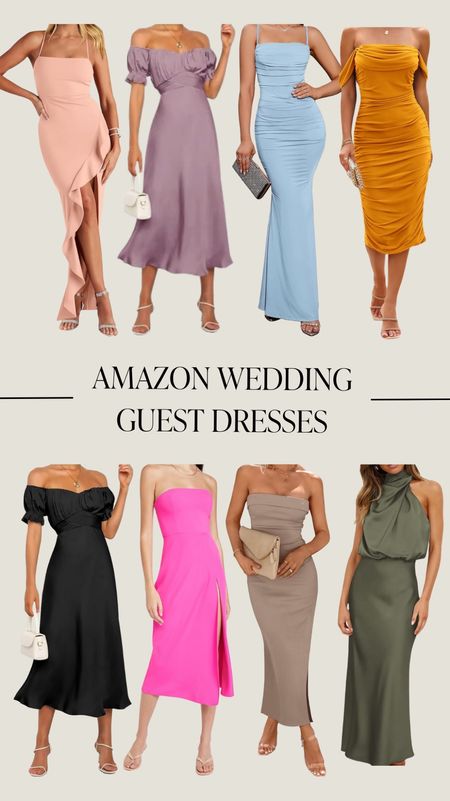 Amazon wedding guest dress options I am loving! All under $55!

#LTKstyletip #LTKbeauty #LTKwedding