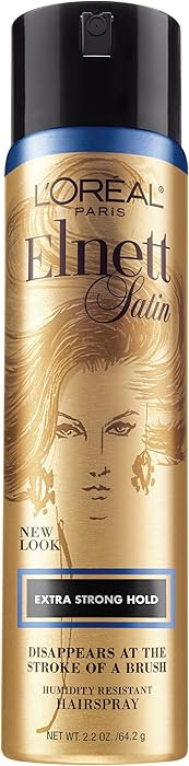 L'Oreal Paris Elnett Satin Hairspray Extra Strong Hold (Travel Size), 2.2 Ounce | Amazon (US)