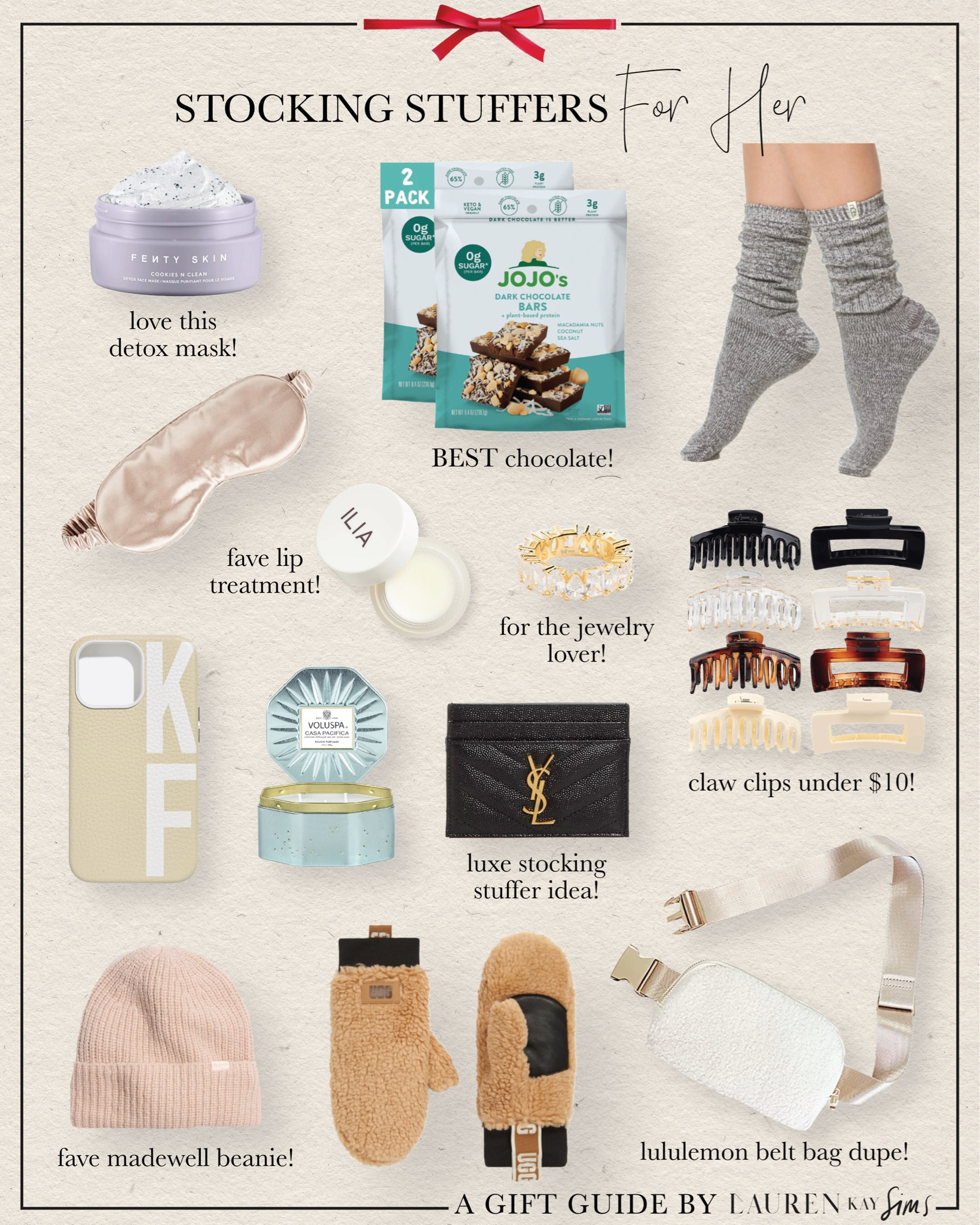 stocking stuffer ideas for her ✨ #stockingstuffers #giftsforher 

#LTKGiftGuide #LTKHoliday
