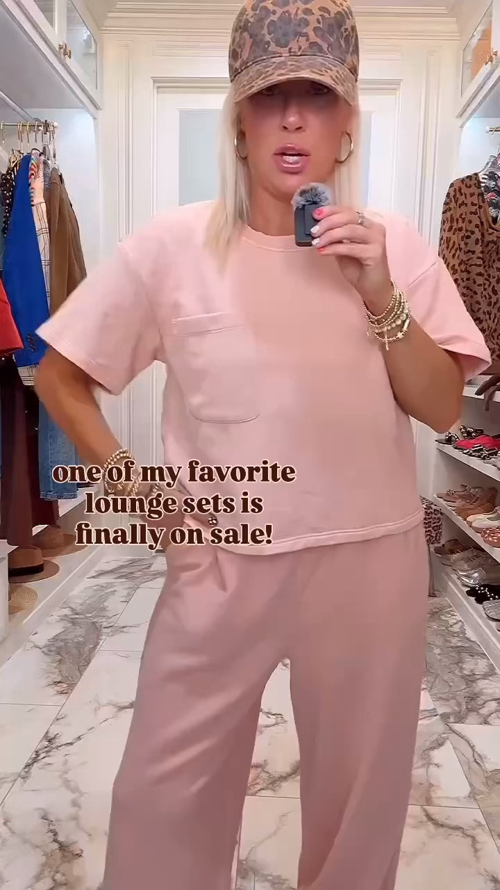 One of my favorite lounge sets is finally on sale